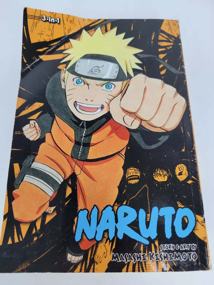 Naruto: 3-in-1 Edition, Vol. 1 by Kishimoto, Masashi