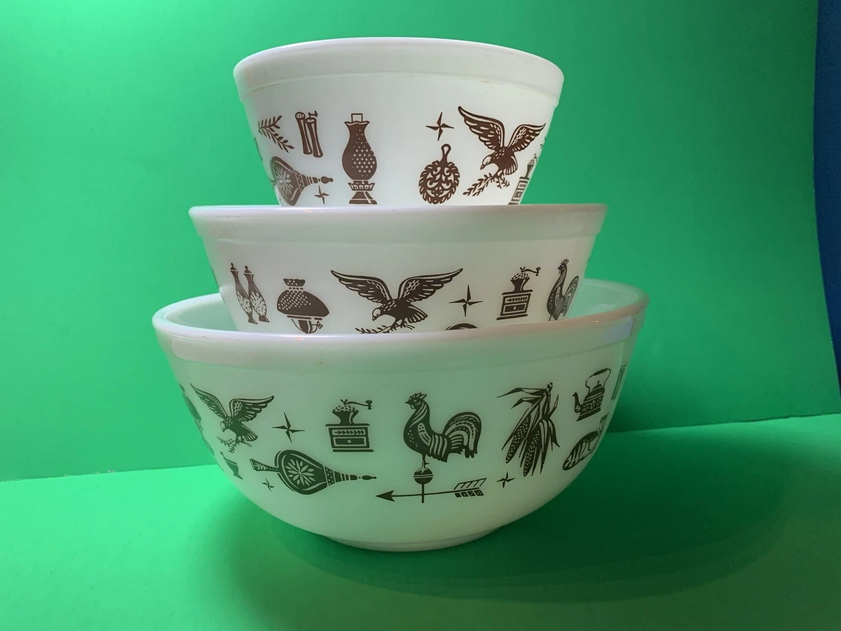 Pyrex Mixing Bowl Patterns