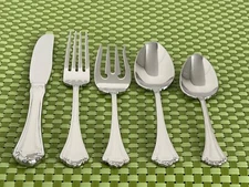 Reed & Barton MANDOLIN Stainless Glossy 18/8 Korea Smart Choice Flatware E19G