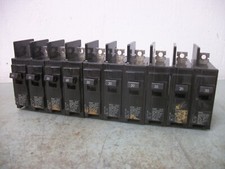SIEMENS LOT OF 10 BQ CIRCUIT BREAKERS BQ1B020 20AMP 240VOLT 1POLE