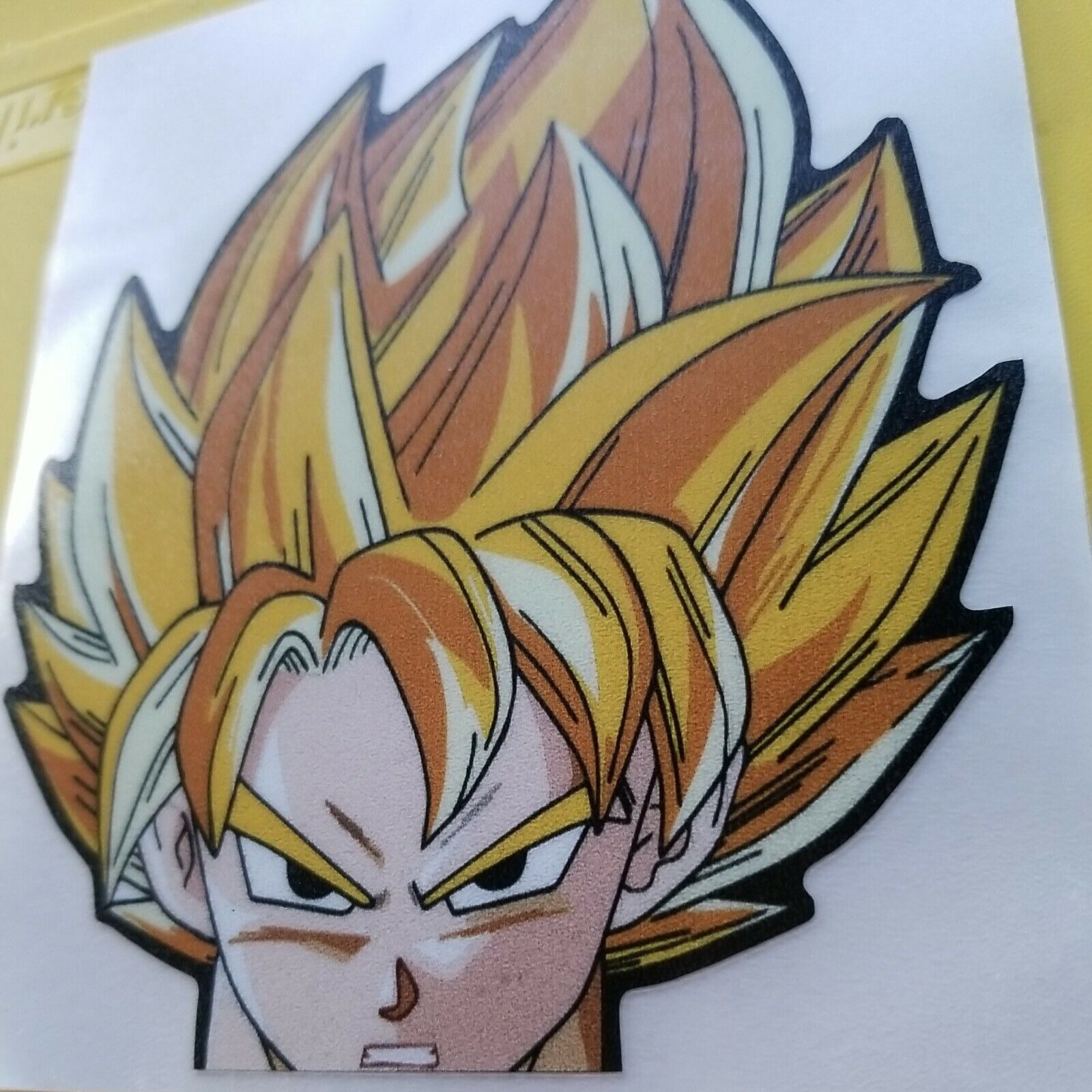 My OC Kala in her Ssj5 Form no Background | Sticker