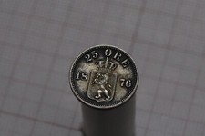 NORWEGEN 25 ERZ 1876 SELTEN HOCHWERTIG B78 #Z8851