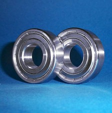 2 Kugellager 6000 ZZ / 10 x 26 x 8 mm