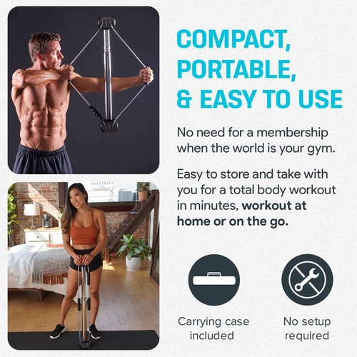Bullworker Bow Classic: Total Body Fitness Home Exercise Equipment - Isometric - Picture 10 of 15
