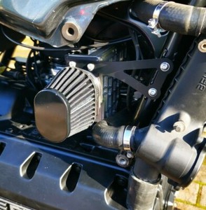 Bmw K100 Air Filter Adapter Full Kit Single Cone Filter