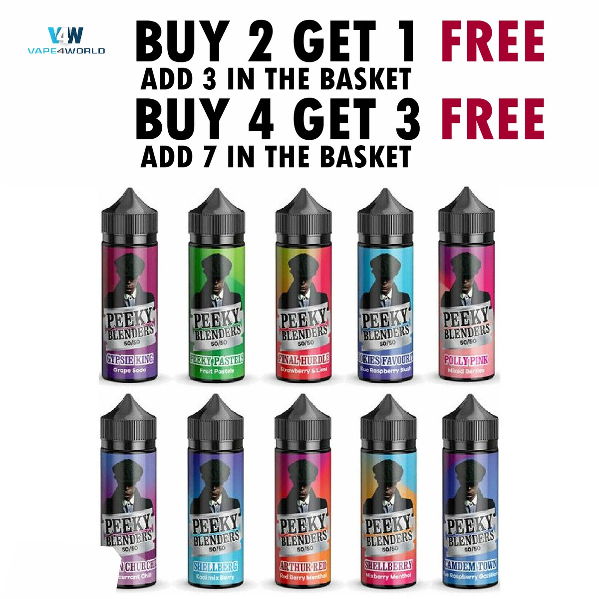 peaky blinders vape juice Peeky Blenders E Liquid 100ml Vape Juice Short Fill 120ml VG/PG 50/50 0mg -  UK
