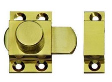 CATENACCIO TARGETTA IN OTTONE LUCIDO CHIUSURA A ROTELLA 15X3 MM