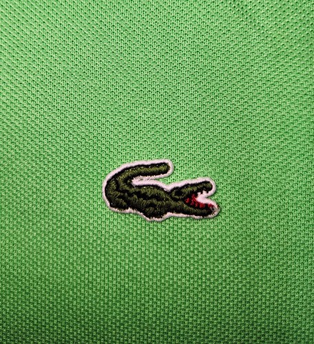 Lacoste Polo Shirt Mens XL 6 Green Short Sleeve Golf Croc Logo Preppy Designer - Picture 4 of 8