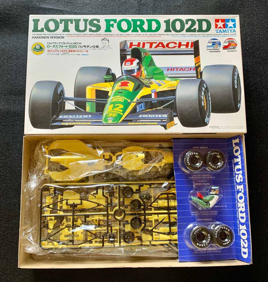 TAMIYA LOTUS FORD 102D ボディパーツセット TAMIYA 20034 1/20 Scale LOTUS FORD 102D (Hakkinen Version