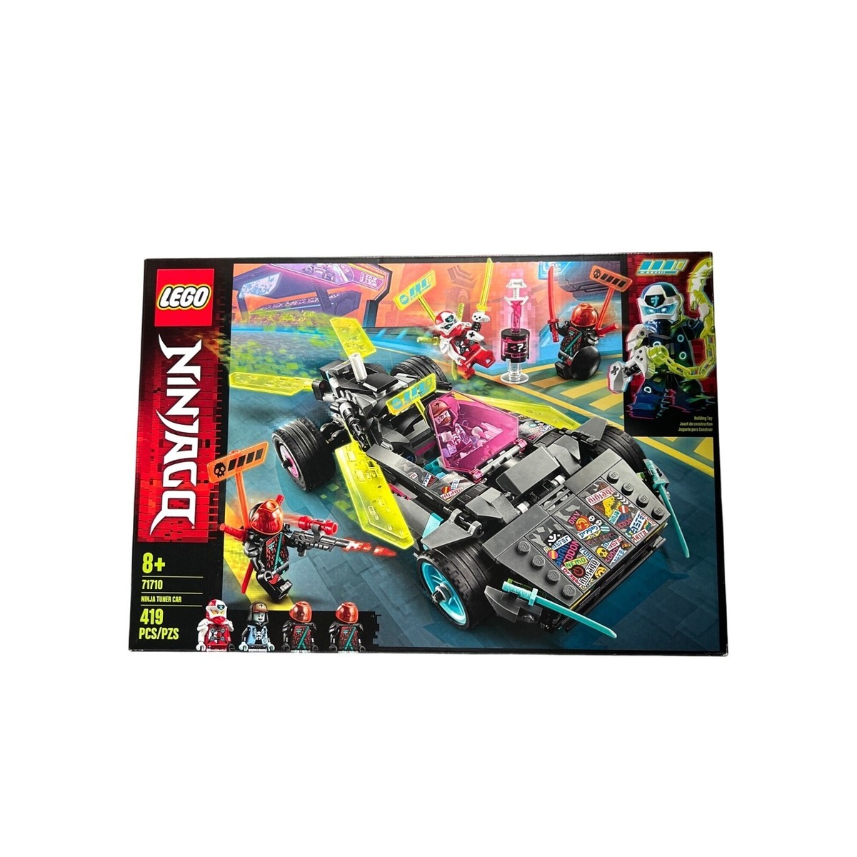 Lego Ninjago Ninja Tuner Car 71710 Set in Box Incomplete 2020 | eBay