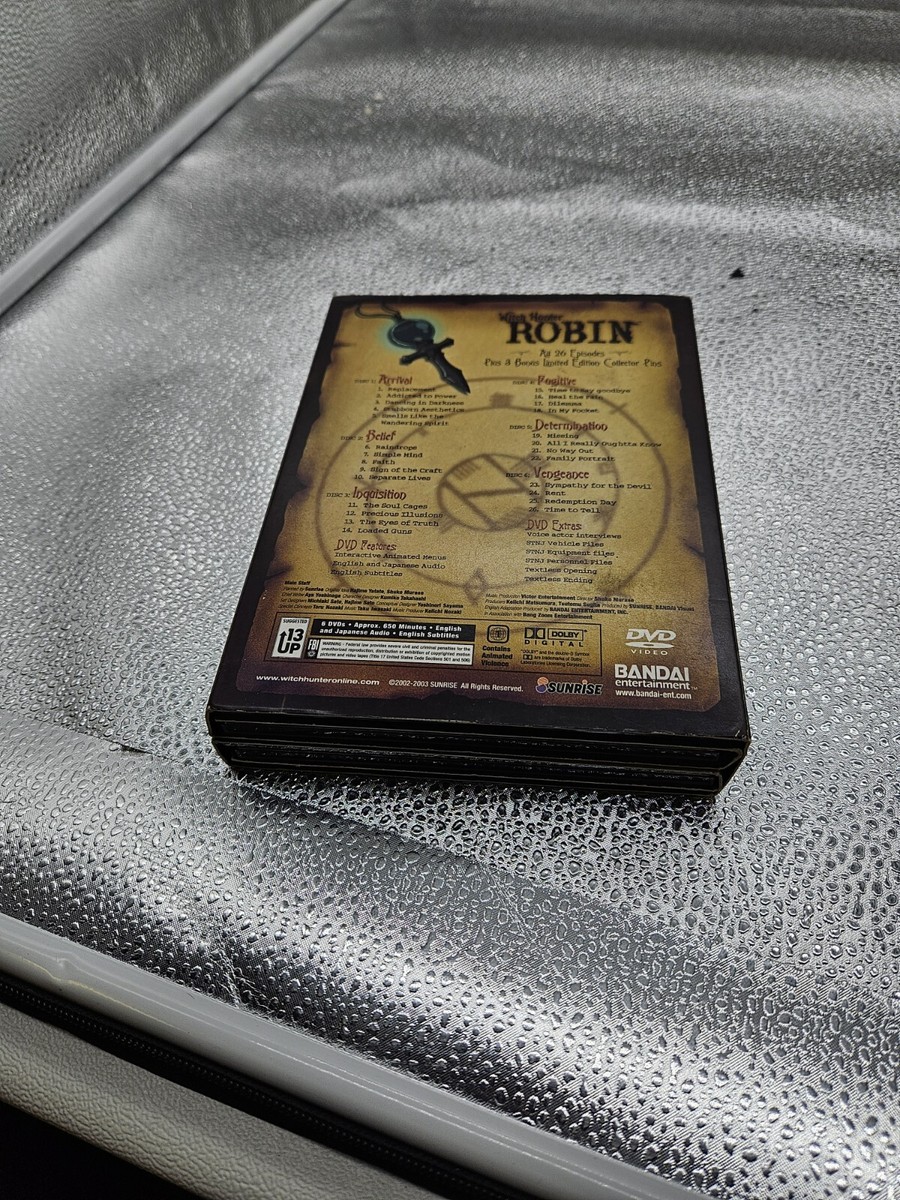 WITCH HUNTER ROBIN THE COMPLETE COLLECTION 6-DISC SET *26