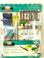 ROYAL LANGNICKEL MIXED MEDIA ARTIST PACK KIT  ART SUPPLY  25 PC Art Supplies NIP