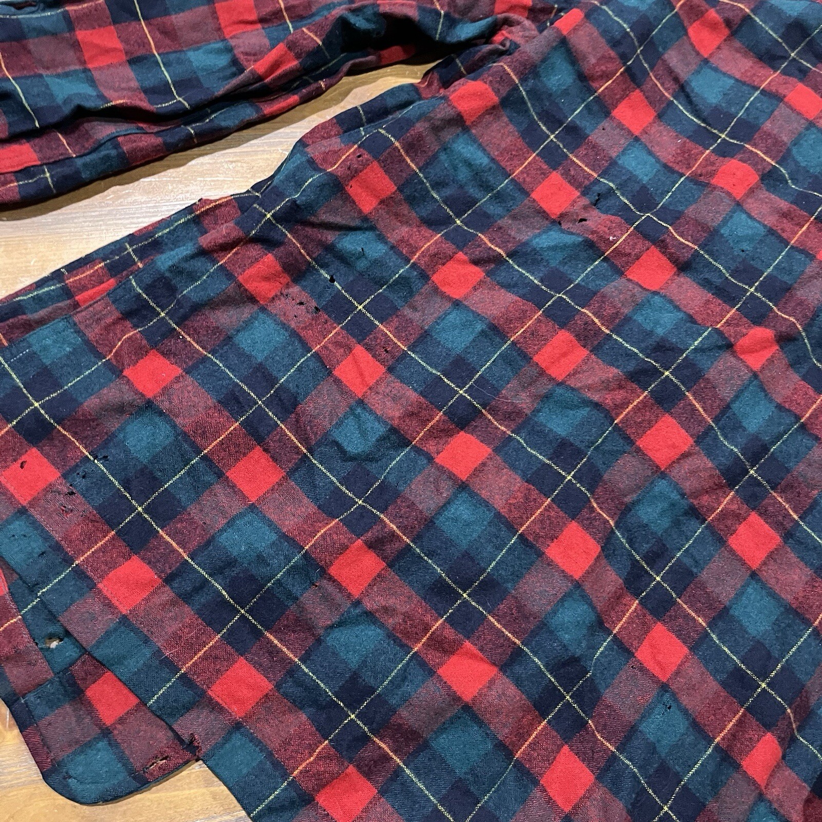 Pendleton Jacket Medium 49er Blazer Red Green Woo… - image 5