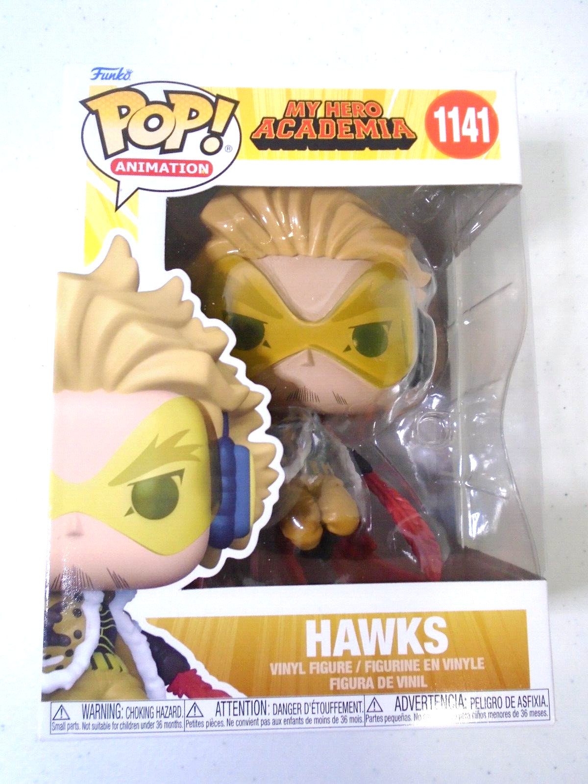 FUNKO POP ANIMATION MY HERO ACADEMIA HAWKS #1141 VINYL FIGURE