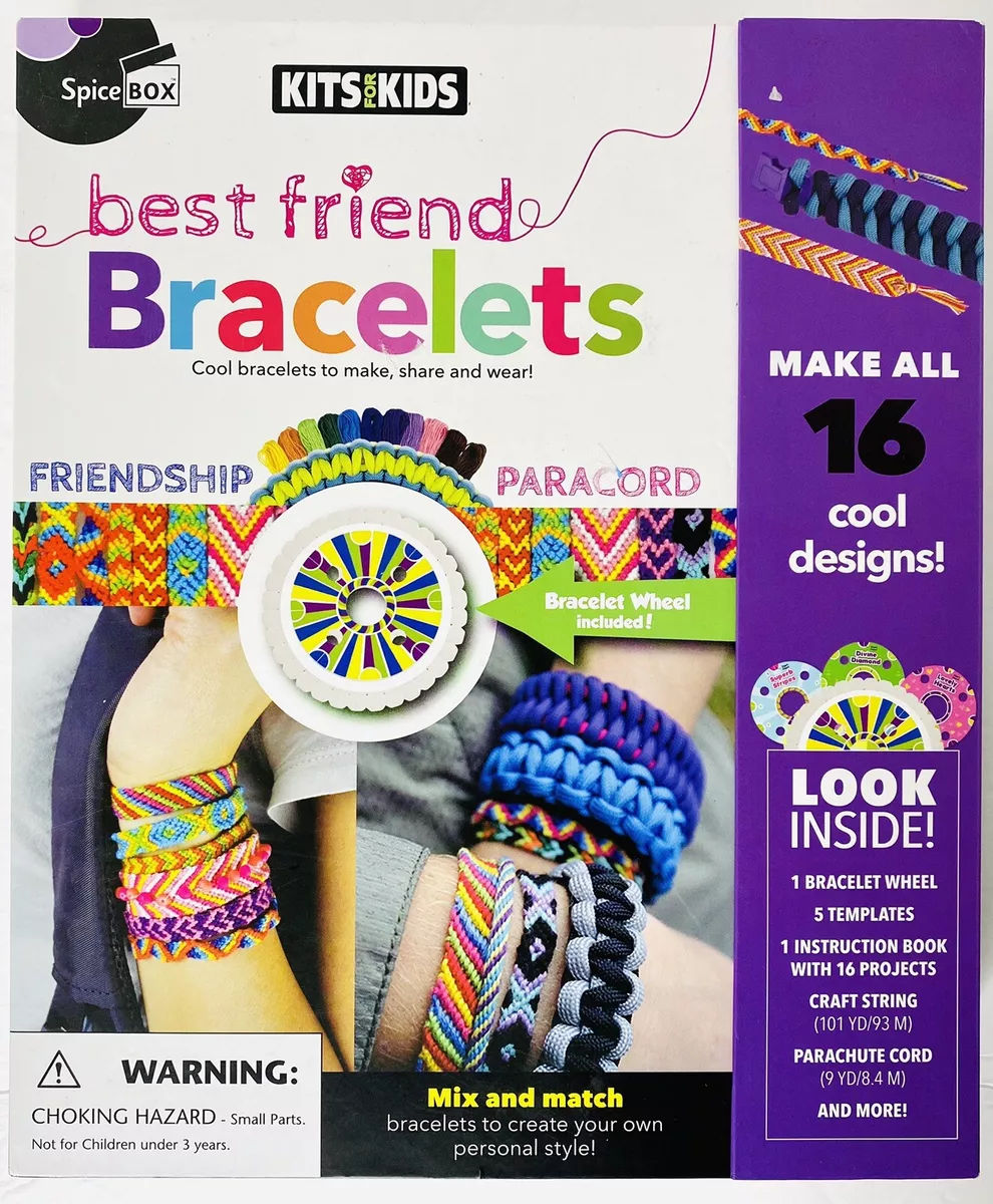 Spice Box Best Friends Bracelets Kits for Kids Craft Toy Children Fashion  New