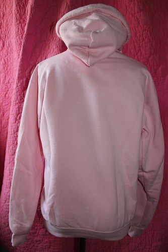 CHAMPION rosa Hoodie Sweatshirt ALCATRAZ San Francisco Baumwollmischung Tasche Gr. M - Bild 4 von 5