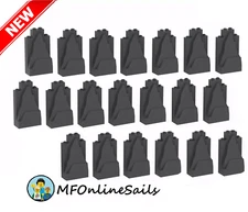 🏔 **NEW** 20 Genuine LEGO Dark Bluish Gray Rock Panels piece# 47847 Mountain