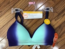 NWT Wonder Nation PL140 2 Pack No Wire Size 36 T-shirt Bras, Convertible  A5 