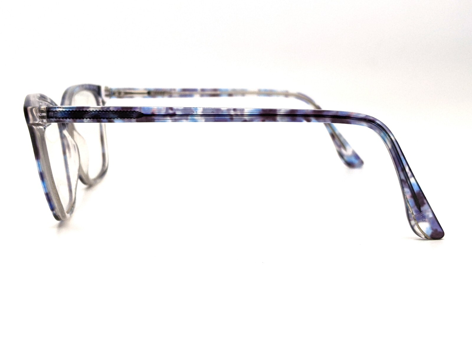 Chelsea Morgan CM 20212 GR/BL Eyeglasses Frames: Blue Purple Tortoise 55-17-140