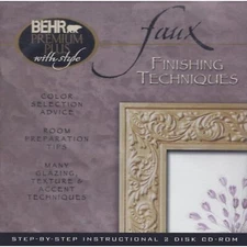 Behr Premium Plus with Style: Faux Finishing Techniques (2 CD-Roms, 2003)