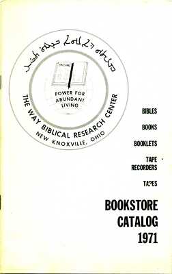 The Way Biblical Research Center Bookstore Catalog New Knoxville