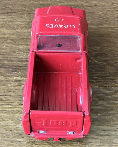 Vintage Tonka Jeep Pick Up Truck Pressed Steel 52030 1960s - Picture 6 of 17