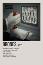 Muse. Drones. A3 Album Print. Wall Art. Home Decor. Poster. CD. 
