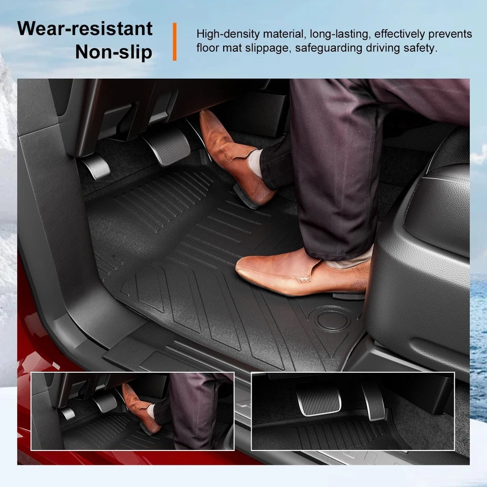 For 2003-2017 Ford Expedition Navigator 7-Seat Floor Mat Cargo Backrest Liner — 第 4/4 张图片