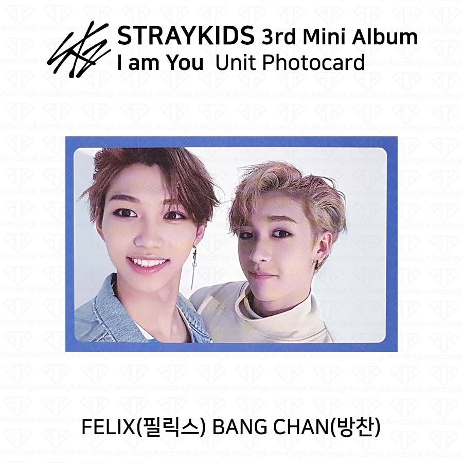 Stray Kids 3rd Mini Album I Am You Official Photocard Unit B