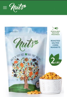 NUTS U.S. - Roasted and Salted Corn Nuggets | No Aritifical Colors & Flavors ...