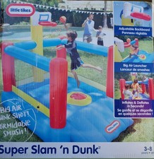little tikes basketball bounce house