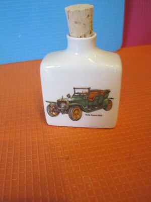Schnupftabak Flasche       Oldtimer  Rolls Royce 1909