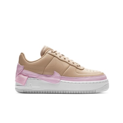 nike air force beige pink