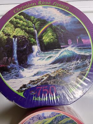 Falls of Hana / Summer Twin Falls Round 750 /1000 Pieces  Lot Of 2 Sealed