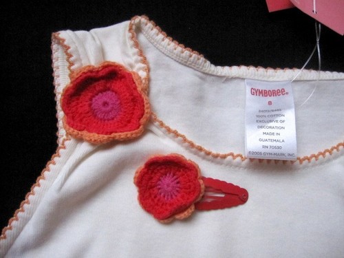 Gymboree Fiesta Del Sol 7 Pc Skirt 7 Top Shirt Bolero Crop Sweater 8 Hair 1 NWT - Picture 6 of 9
