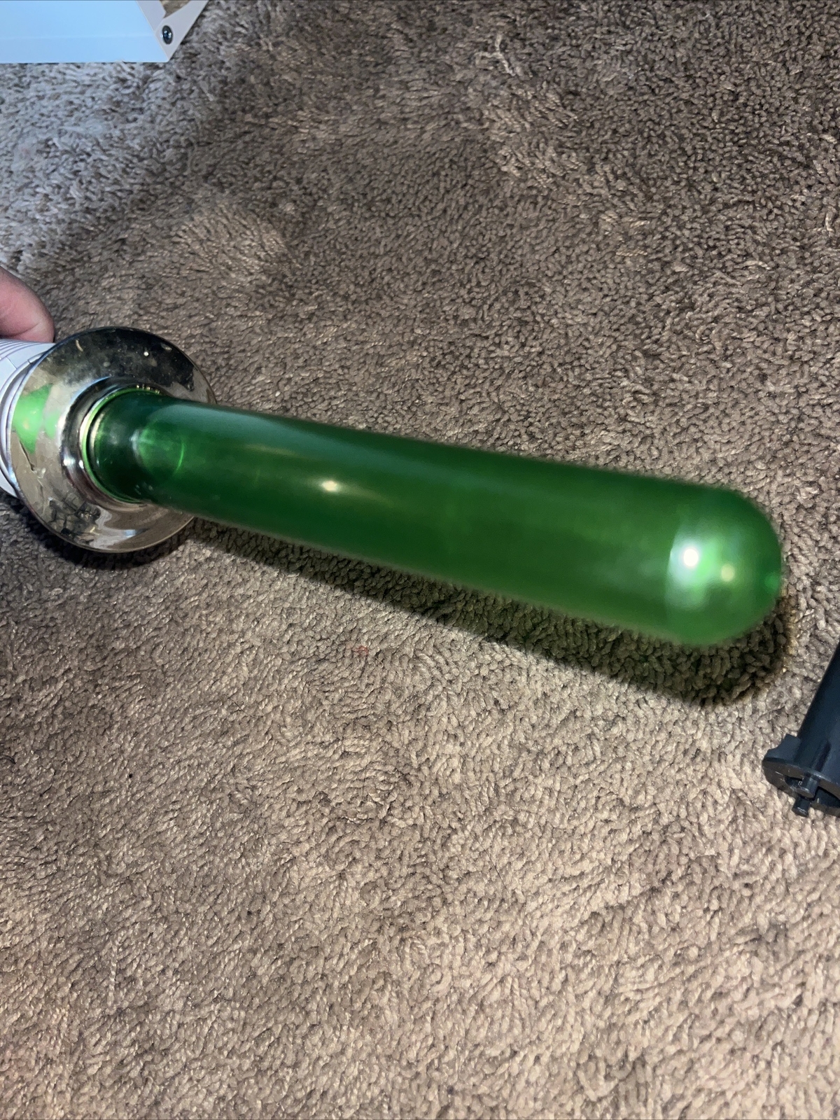 1985 Vintage Kenner Star Wars Droids Cartoon Green Pop Up Lightsaber