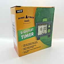 Pine Tree Tools Hose Timer - Programmable Water Timer for Garden Hose