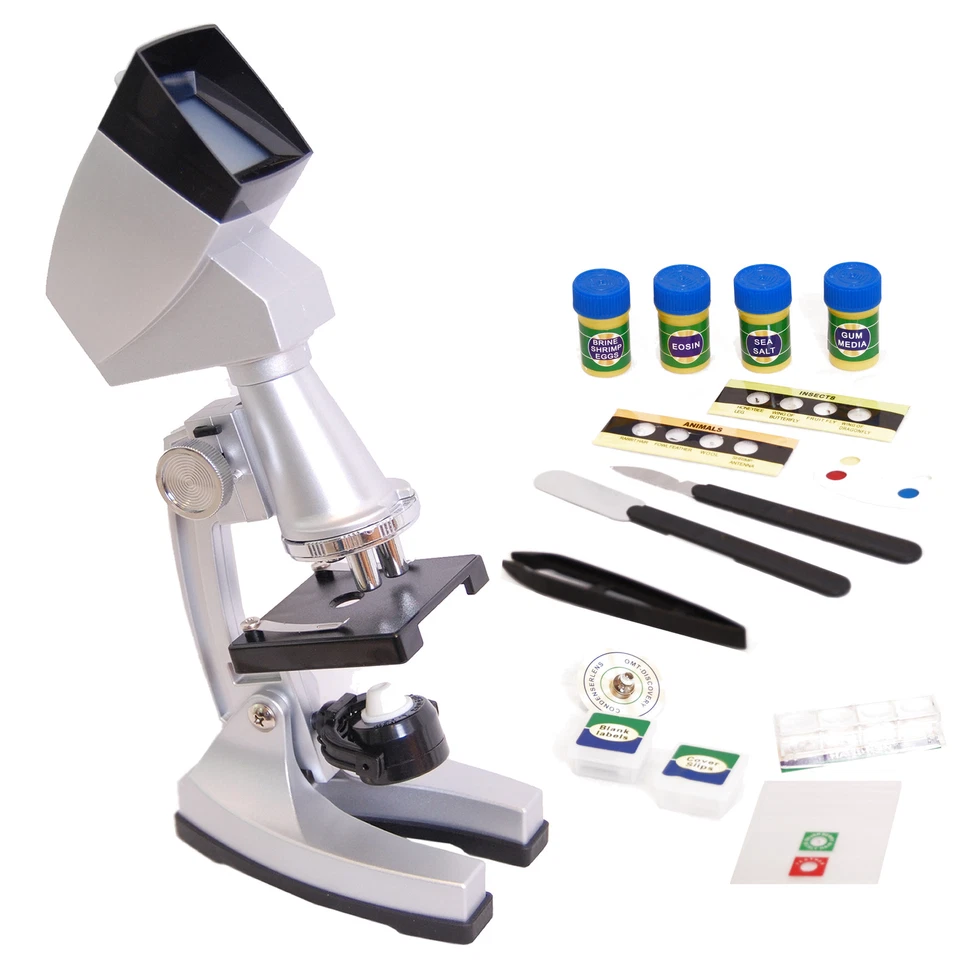 DynaSun TMPZ-C1200 Microscopio Proiezione Parete 1200x con Proiettore Accessori