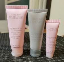 Mary Kay TimeWise Miracle 3D The Go Travel Set Combo-Oily NO DAY CREAM