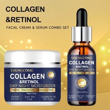 60ml Retinol Serum + 60gm Anti-Aging Cream with Collagen & Hyaluronic acid