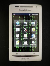 Sony Ericsson Xperia E15a Vintage Android Phone - TESTED AND WORKING