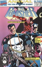 Punisher Annual #4 VF 1991 Stock Image