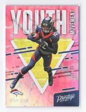 JERRY JEUDY 2021 Panini Prestige Pink #YM-13 #/50