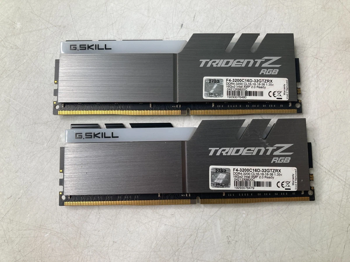 Preços baixos em G. SKILL PC4-25600 (DDR4-3200) velocidade de