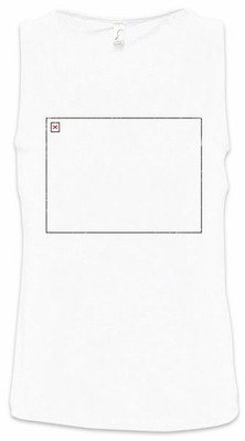 Empty Frame Herren Tank Top Geek Nerd PC Internet Informatiker Computer