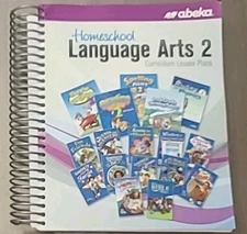 Abeka Homeschool Language Arts 2 Curriculum Lesson Plans