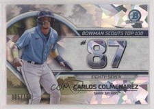 2023 Bowman Scouts Top 100 Atomic Refractor 5/150 Carlos Colmenarez #BTP-87 00em