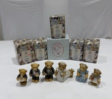Cherished Teddies Complete Wedding Party New In Box With Certificates 0799