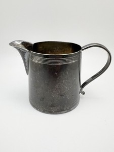 Vintage 4" Queen City Silver Co. 8-6 Creamer Carafe