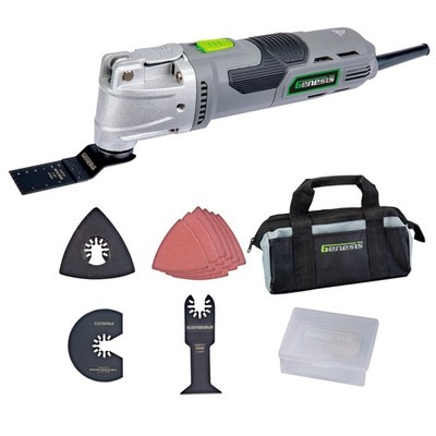 Genesis Oscillating Tool 3.5 Amp Oscillating Multi Tool with 3.7° O... Fast